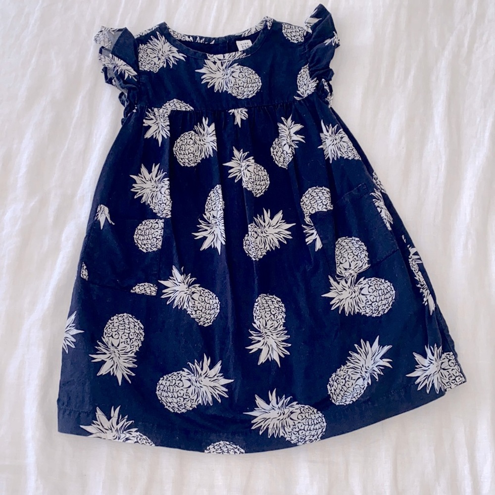 Toddler Girls Pineapple Dress